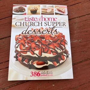 Taste Of Home Church Supper Desserts Cookbook Paperback